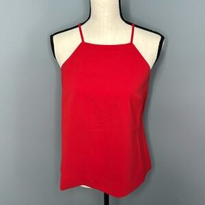 ***Prologue Women’s Red Solid Sleeveless Blouse Top Sz XS